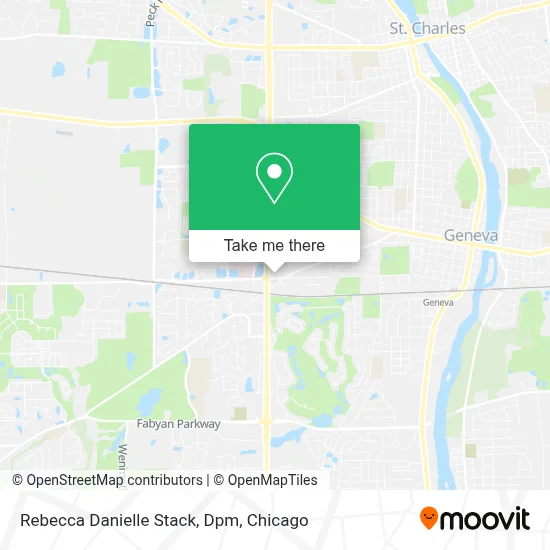 Rebecca Danielle Stack, Dpm map
