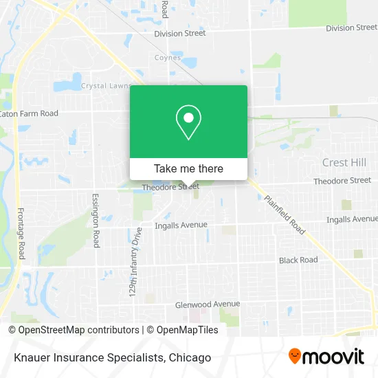 Knauer Insurance Specialists map
