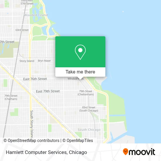 Hamlett Computer Services map