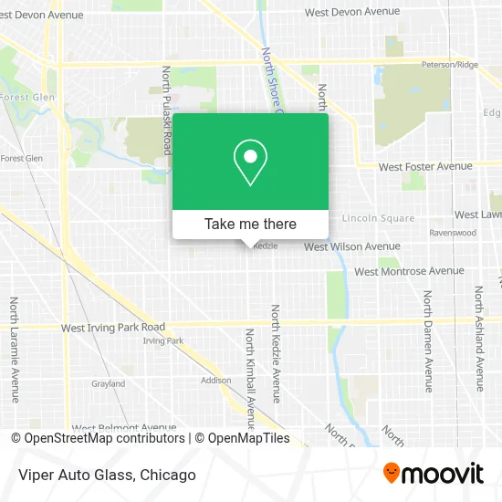 Viper Auto Glass map