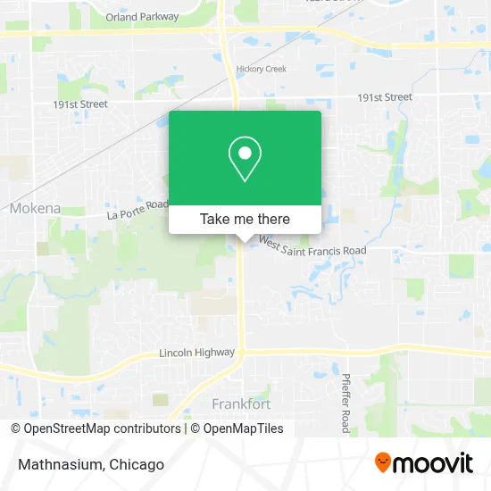 Mathnasium map