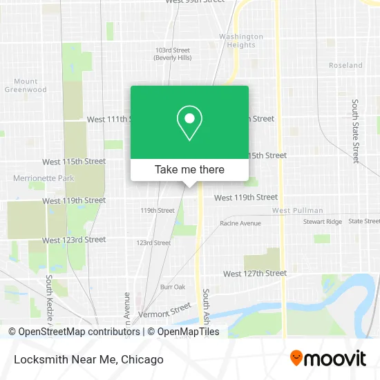 Locksmith Near Me map