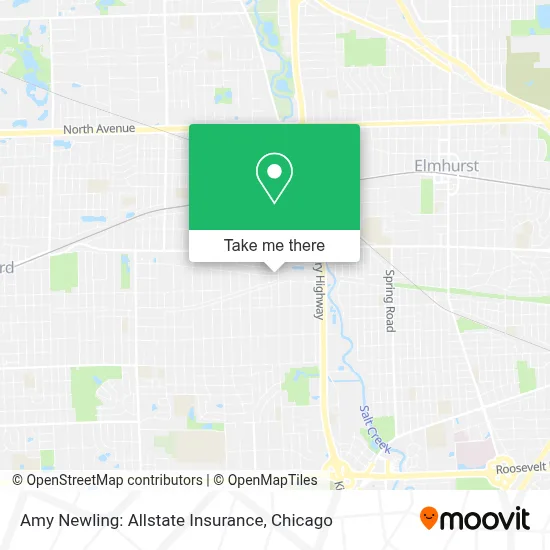 Amy Newling: Allstate Insurance map