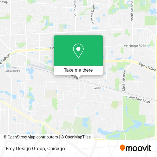 Frey Design Group map