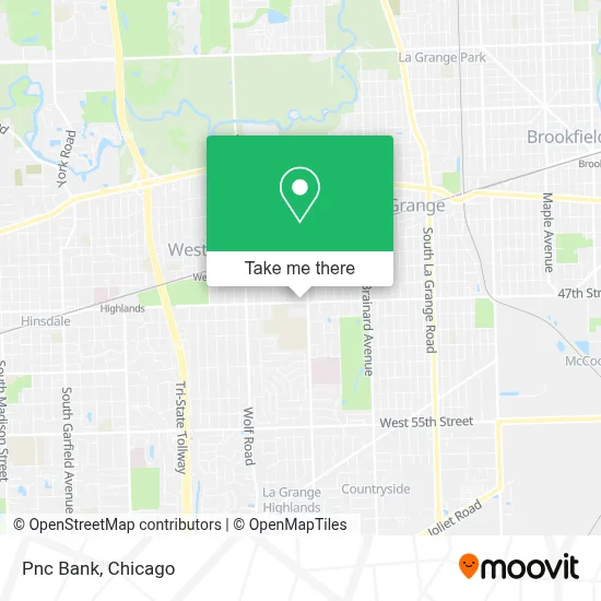 Pnc Bank map