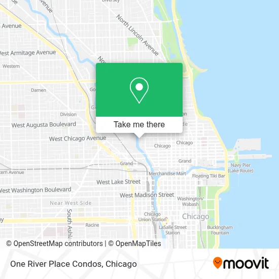 One River Place Condos map