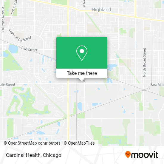Cardinal Health map