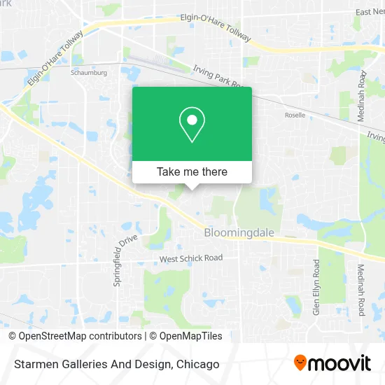 Starmen Galleries And Design map