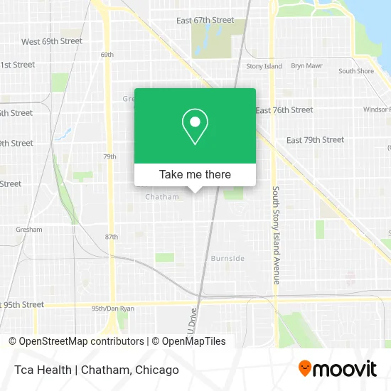 Tca Health | Chatham map