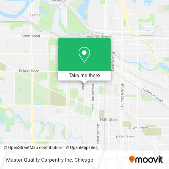 Master Quality Carpentry Inc map