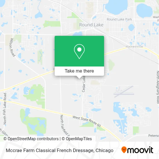 Mccrae Farm Classical French Dressage map