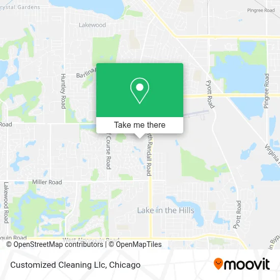 Customized Cleaning Llc map