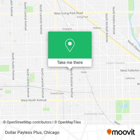 Dollar Payless Plus map