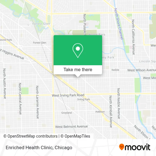 Enriched Health Clinic map