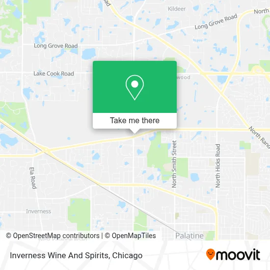 Inverness Wine And Spirits map