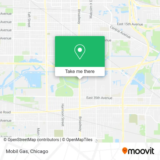 Mobil Gas map