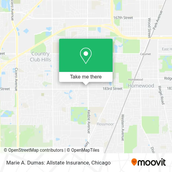 Marie A. Dumas: Allstate Insurance map