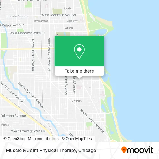 Muscle & Joint Physical Therapy map