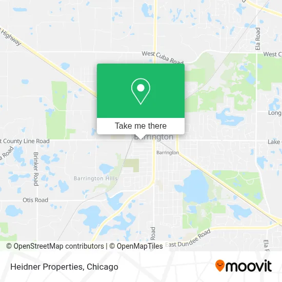 Heidner Properties map