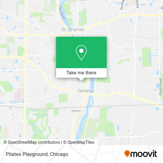 Pilates Playground map