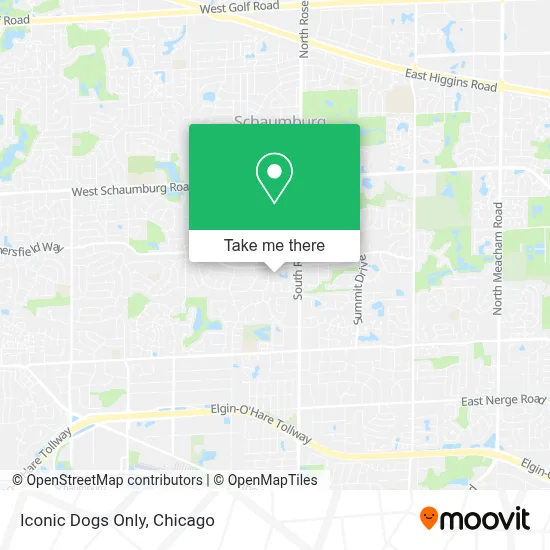 Iconic Dogs Only map