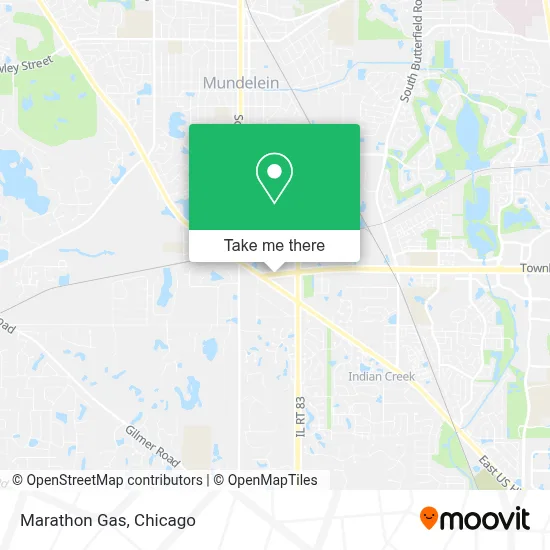 Marathon Gas map