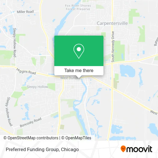 Preferred Funding Group map