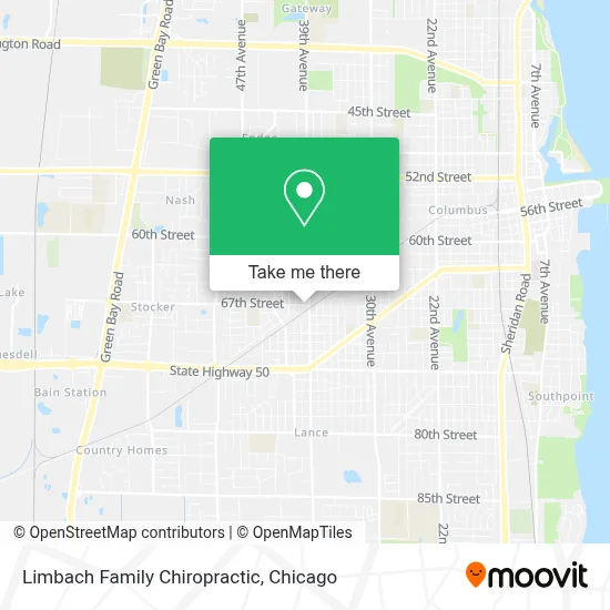 Limbach Family Chiropractic map