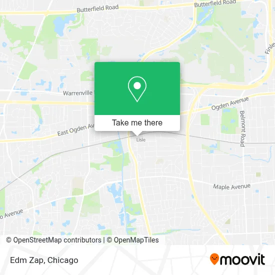 Edm Zap map