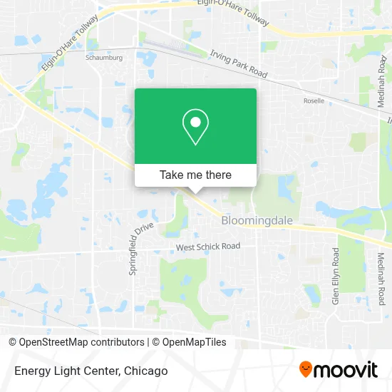Energy Light Center map