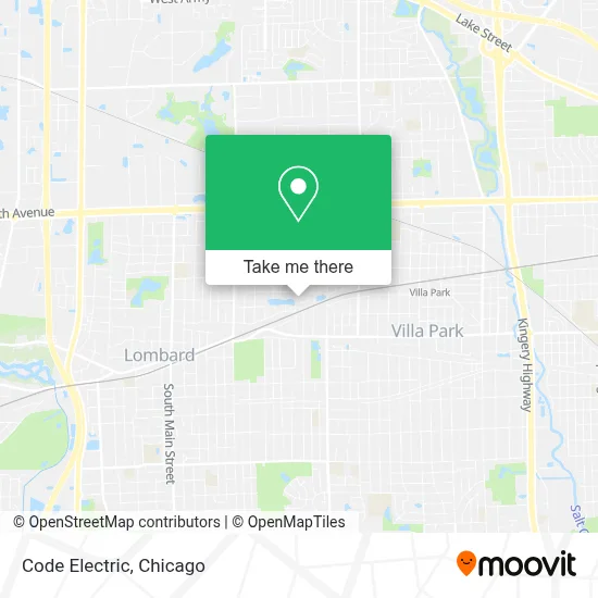 Code Electric map