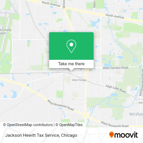 Jackson Hewitt Tax Service map