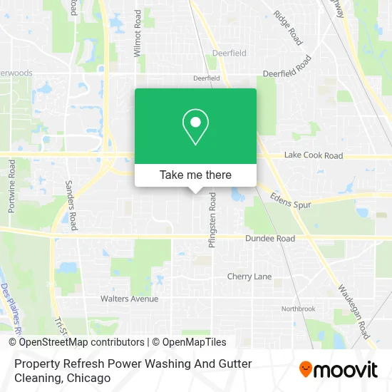 Property Refresh Power Washing And Gutter Cleaning map