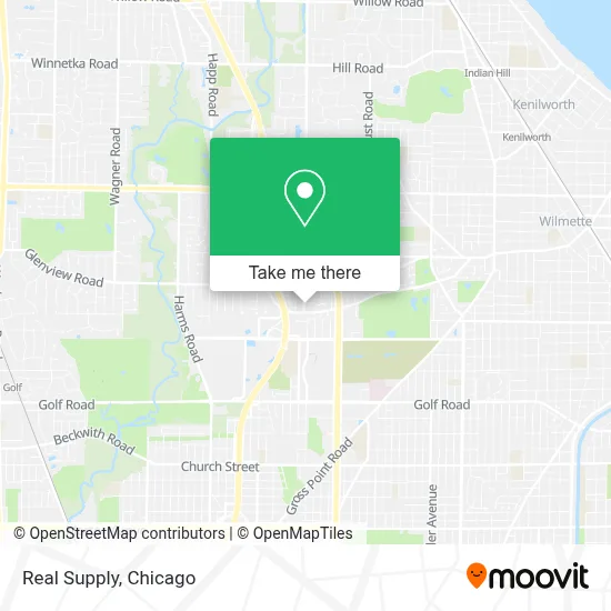 Real Supply map