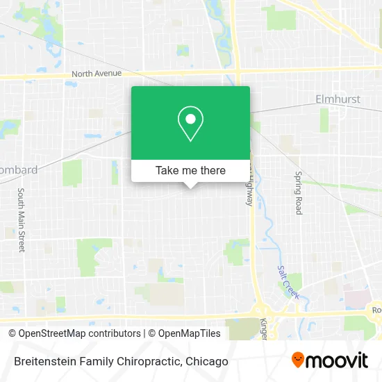 Breitenstein Family Chiropractic map