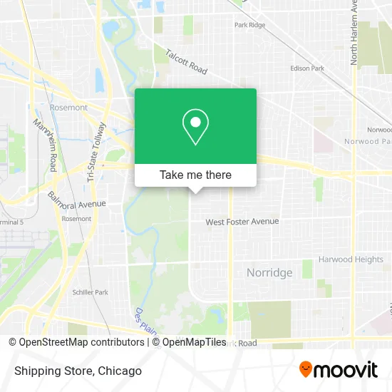 Shipping Store map