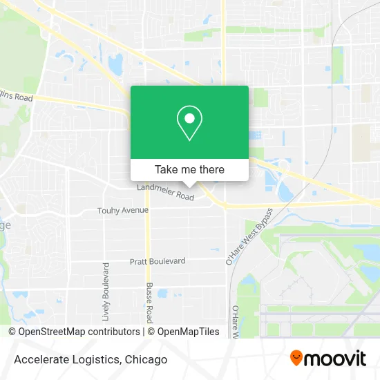 Accelerate Logistics map