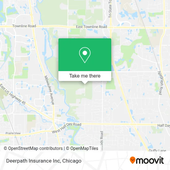 Deerpath Insurance Inc map