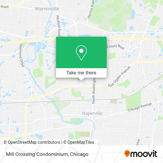 Mill Crossing Condominium map