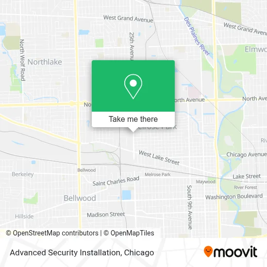 Advanced Security Installation map
