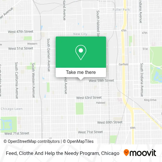 Feed, Clothe And Help the Needy Program map