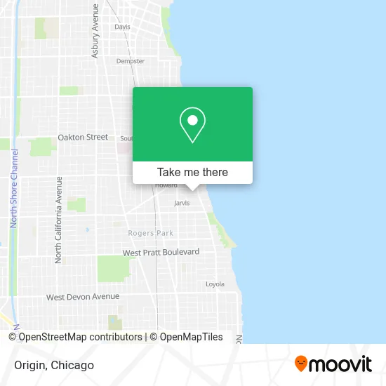 Origin map
