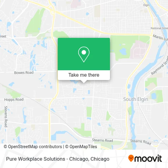 Pure Workplace Solutions - Chicago map