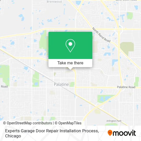 Experts Garage Door Repair Installation Process map