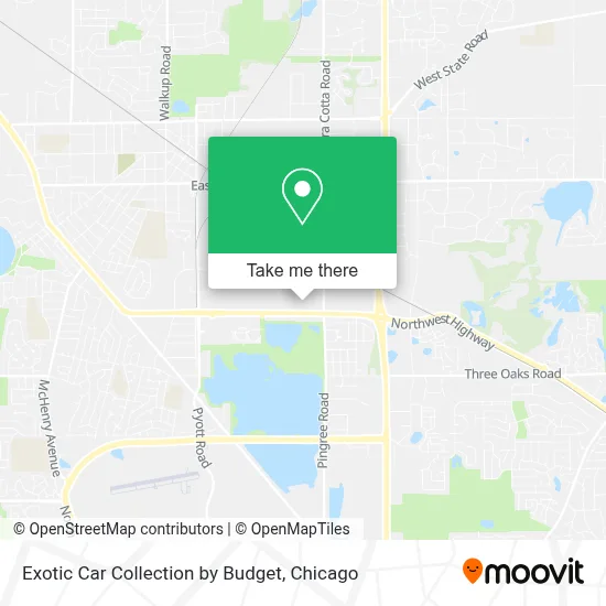 Exotic Car Collection by Budget map