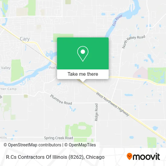 R.Cs Contractors Of Illinois (8262) map