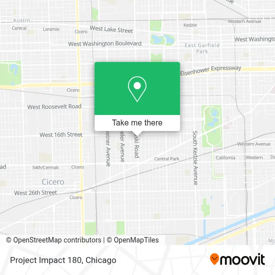 Project Impact 180 map