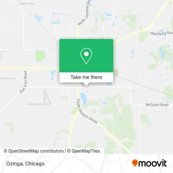 Ozinga map