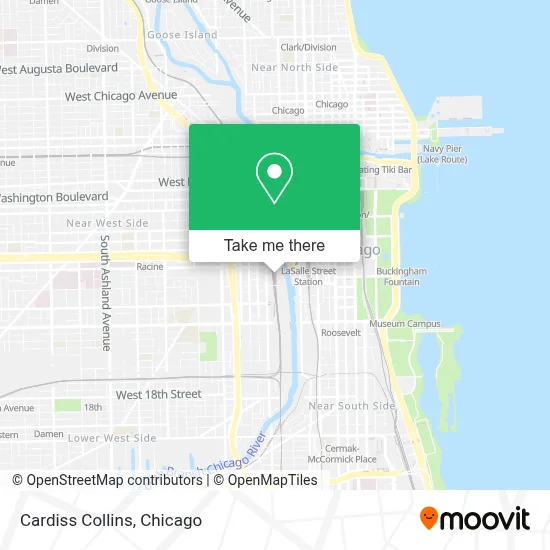 Cardiss Collins map