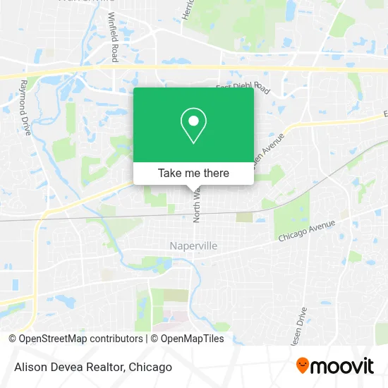 Alison Devea Realtor map